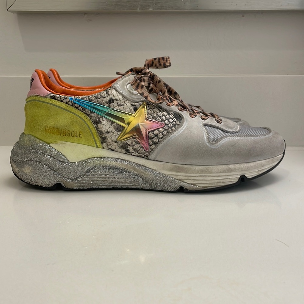 Golden goose running shoes